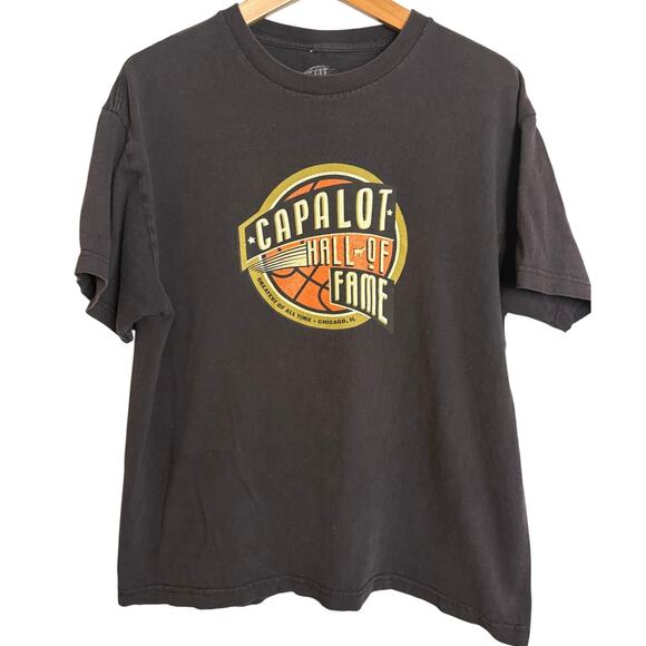 Polo G Capalot Hall Of Fame T-Shirt Men’s XL Black Rap Music Graphic Tee - Picture 1 of 4